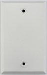 Matte White 1 Gang Blank Wall Plate