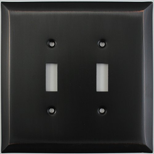 Classic Accents, Inc.: Jumbo Stamped Oil Rubbed Bronze Two Gang 