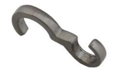 Satin Nickel Thin Profile Hook (011SN)