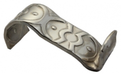 Polished Nickel Art Deco Hook (022N)
