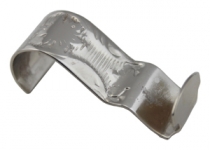 Polished Nickel Decorative Floral Hook (033N)