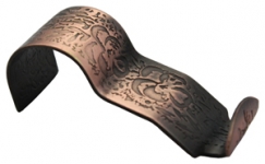 Antique Copper Floral Hook (055C)