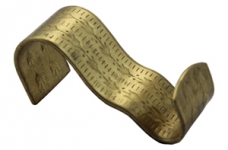 Polished Brass Tulip Hook (099)